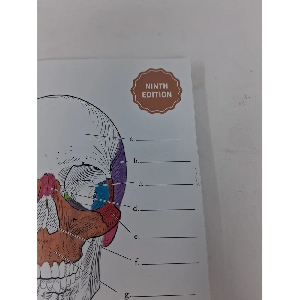 Kaplan Medical Anatomy Coloring Book- Brand New Never Used 9th Edition